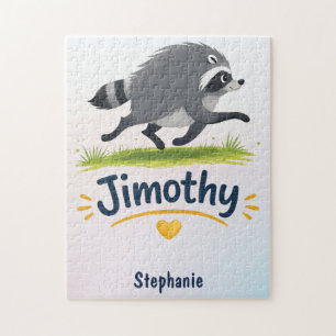 Jimothy Viraler Waschbär Lustiger Müll-Panda-Wildl