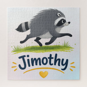 Jimothy Viraler Waschbär Lustiger Müll-Panda-Wildl