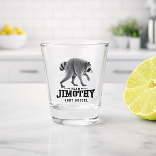 Jimothy Viraler Waschbär Lustiger Müll-Panda-Wildl Schnapsglas