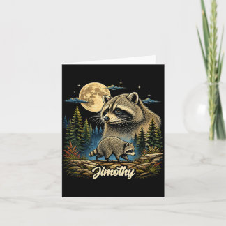 Jimothy Waschbär Lustiger Jimothy Aus Seattle Meme Karte