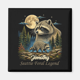 Jimothy Waschbär Lustiger Jimothy Aus Seattle Meme Magnet