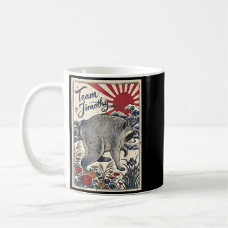 Jimothy Waschbär Lustiger Müll Panda Team Jimothy Kaffeetasse
