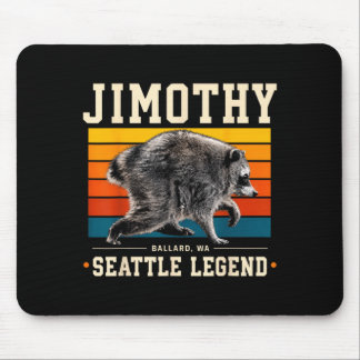 Jimothy Waschbär Seattle Legende Meme Mousepad