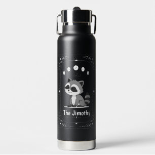 Jimothy Waschbär Tarot Inspiration Cute Lustig Vir Trinkflasche