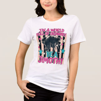 Jimothy Waschbär Tri-Blend Shirt
