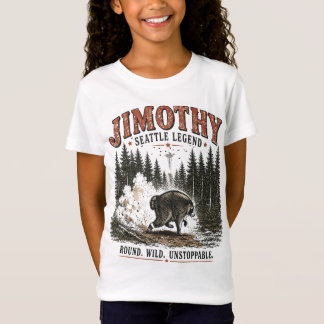 Jimothy Waschbär Vintage-Wald-Abenteuer für Wildti T-Shirt