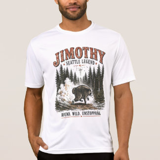 Jimothy Waschbär Vintage-Wald-Abenteuer für Wildti T-Shirt