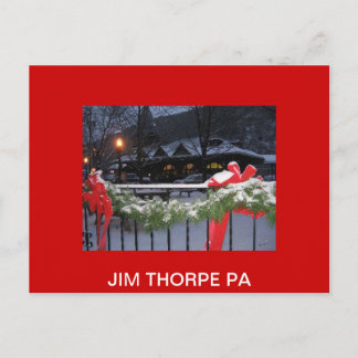 JimThorpeStationLg, JIM THORPE PA Postkarte