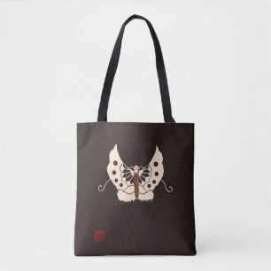 Jinbaori-Kurotorigeagehachoumoyou Tasche