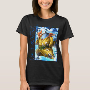 Jinbe Ritter der Meeres-Fischmann Karate Anime Kun T-Shirt