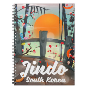 Jindo Südkorea Notizblock