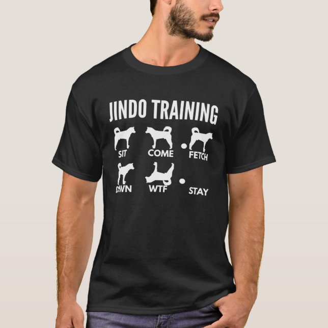 Jindo Training für Besitzer koreanischer Jindo-Hun T-Shirt (Vorderseite)