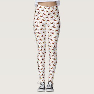 Jingle All the Dackel Way Leggings
