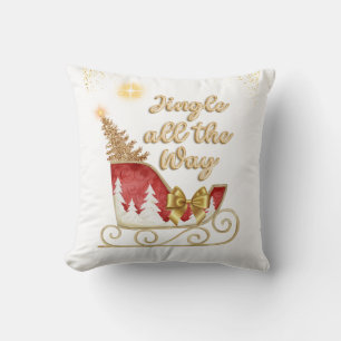 Jingle All way Christmas Pillow Kissen