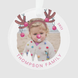 Jingle All Way Fun Photo Reindeer Antler Bells