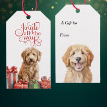 Jingle All Way Goldendoodle Dog Weihnachten
