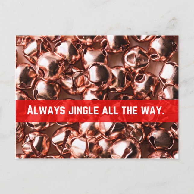 Jingle All Way Postcard Postkarte (Vorderseite)