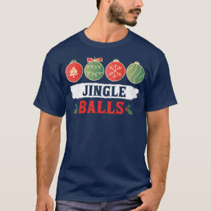 Jingle Ball Tinsel Seins Korrespondant Famille Gro T-Shirt