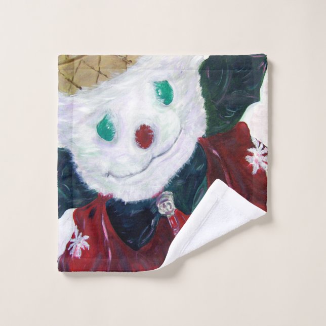 Jingle Bear Badhandtuch Set (Waschlappen)