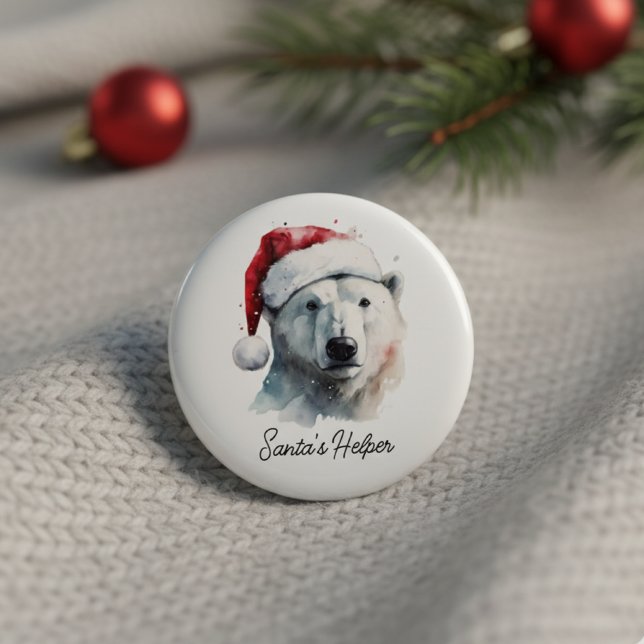 Jingle Bear Joy, individuell Button (Von Creator hochgeladen)