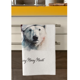 Jingle Bear Joy, individuell Geschirrtuch