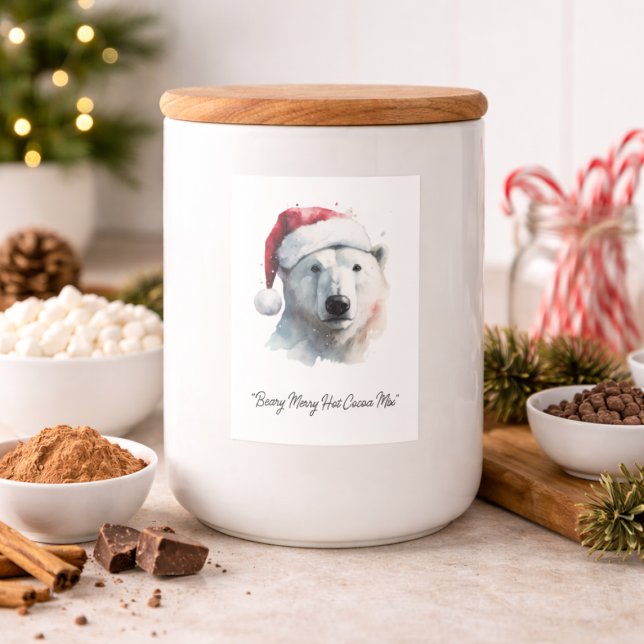 Jingle Bear Joy, individuell Lebensmitteletikett (Von Creator hochgeladen)