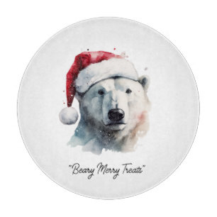 Jingle Bear Joy, individuell Schneidebrett