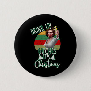 Jingle Bell Biden Xmas Santa Trump Uggge Christmas Button