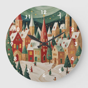 Jingle Bell Jubilee Große Wanduhr