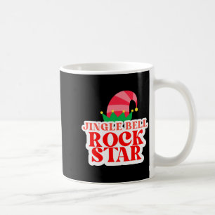 Jingle Bell Rock Star Schwarzes Weihnachten Kleink Kaffeetasse