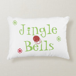 Jingle Bells Accent Pillow Zierkissen