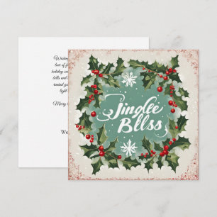 Jingle Bells & Christmas Holly Company Weihnachten