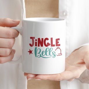 Jingle Bells Coffee Tee Weihnachtsfest Kaffeetasse