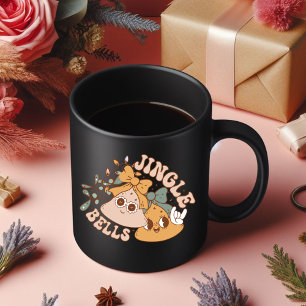 Jingle Bells Frohe Christmas Drinking Coffee Tasse