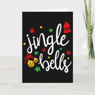Jingle Bells Jingle All The Way Xmas Geschenk Chri Karte