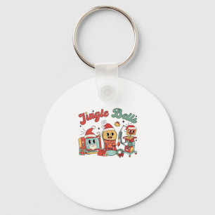Jingle Bells Krankenschwester, Weihnachts Krankens Schlüsselanhänger