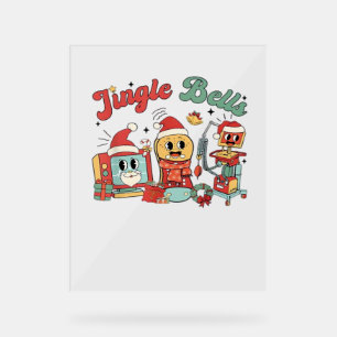 Jingle Bells Nurse, Christmas Nurse, Funny Weihnac Acrylschild