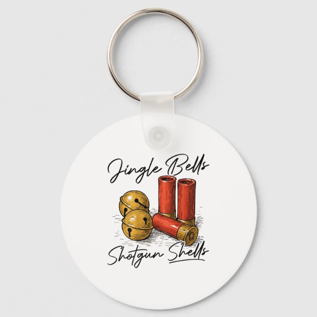 Jingle Bells Shotgun Shells (on Back)  Schlüsselanhänger (Vorderseite)