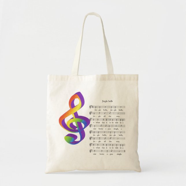 Jingle - bells - Tasche (Vorne)