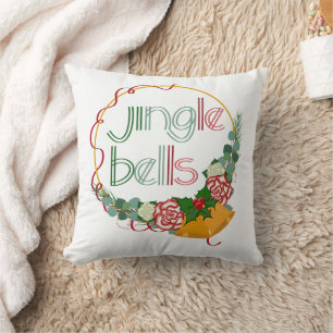 Jingle Bells Weihnachtsdekorativkissen Kissen