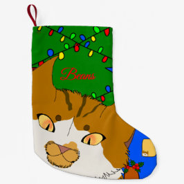 Jingle Claws Custom Holiday Stocking Kleiner Weihnachtsstrumpf