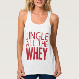 Jingle den ganzen Molke-Behälter Tank Top