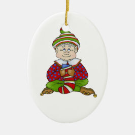 Jingle Elves "Stitch" Keramikornament
