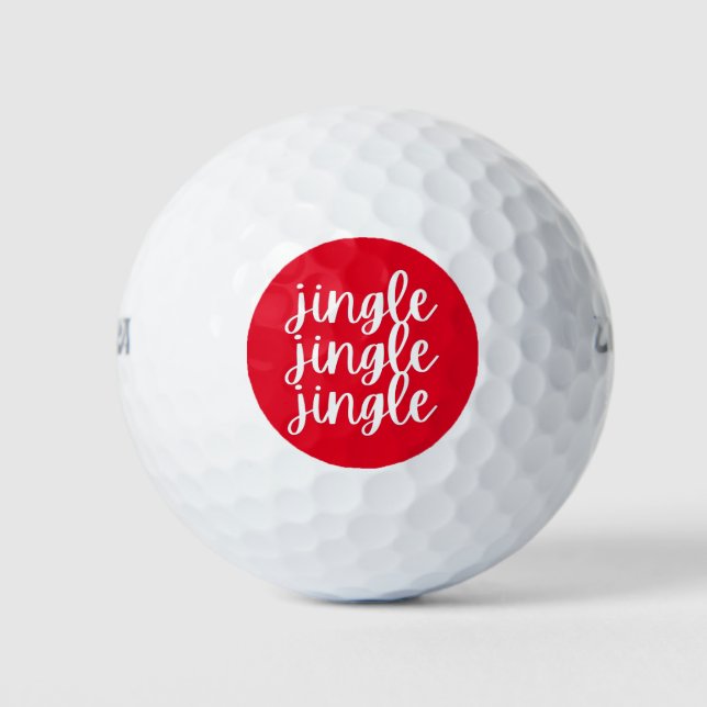 Jingle Jingle Golfball (Vorderseite)