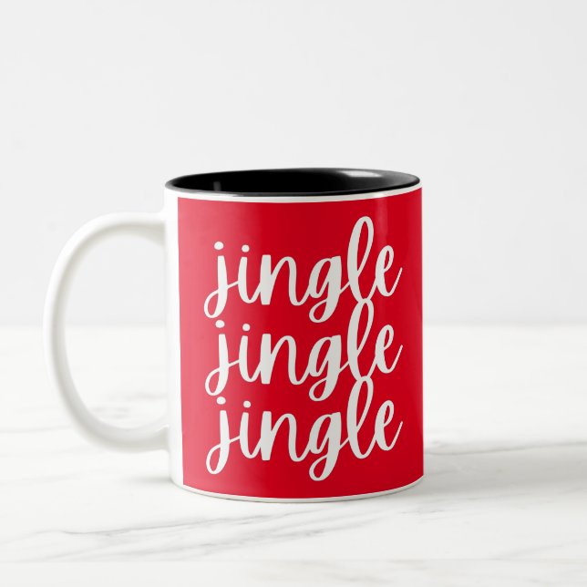 Jingle Jingle Zweifarbige Tasse (Links)