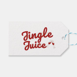 Jingle Juice, Holiday Party Geschenkanhänger