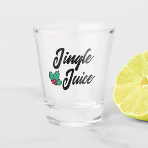 Jingle Juice Lustiger Weihnachts-Shot-Glas - Humor Schnapsglas