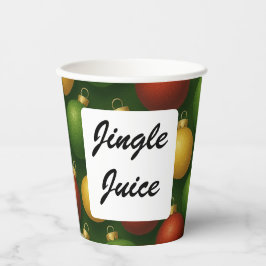 Jingle Juice Weihnachtspapierbecher | Festliches W Pappbecher
