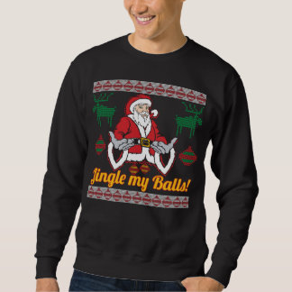 Jingle meine hässliche Weihnachtsstrickjacke Sweatshirt