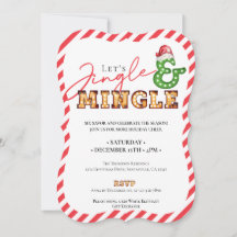 Jingle & Mingle Christmas Marquee Holiday Season